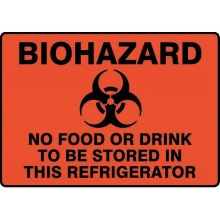 Accuform OSHA NOTICE SAFETYNO SHARPS 10 in x MBHZ803VS MBHZ803VS